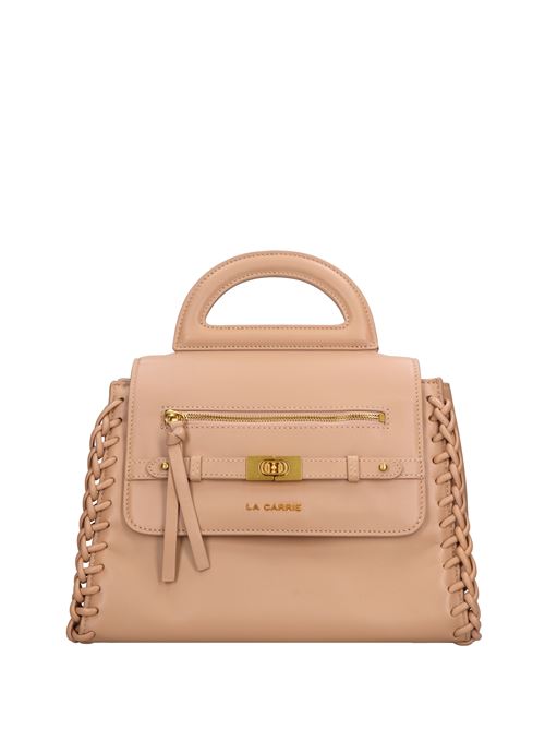 Borsa Curly in pelle LA CARRIE | 142P-NM-230-LEABEIGE